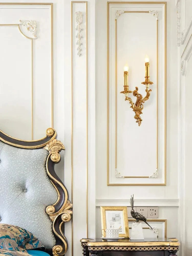 Applique murale vintage de luxe Royale "Luminance Rétro" | Marco Lucetti