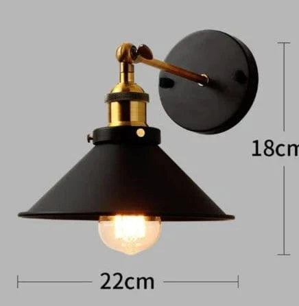 Applique murale Vintage de Style Industriel | Marco Lucetti Applique E