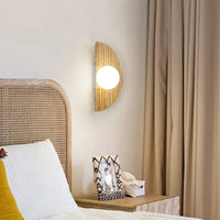 Applique Murale Vintage Demi-Cercle en Pierre Naturelle avec LED - Collection Élégance Nature | Marco Lucetti