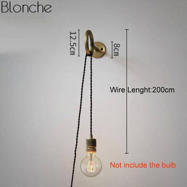 Applique murale vintage dorée PinkLux. | Marco Lucetti