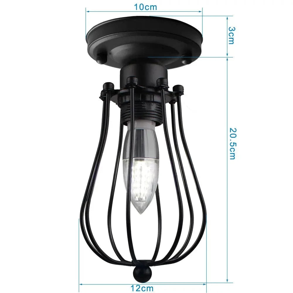 Applique murale Vintage E27 - Style Authentique | Marco Lucetti E1