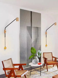 Applique Murale Vintage en Bois pour Hôtel et Café | Marco Lucetti