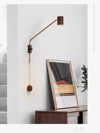 Applique Murale Vintage en Bois pour Hôtel et Café | Marco Lucetti