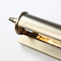 Applique murale vintage en bronze | Design européen | Ampoule remplaçable | Marco Lucetti 445MM / Blanc chaud | 10W | Dirigé