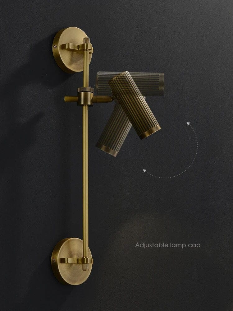 Applique murale vintage en cuivre | Marco Lucetti