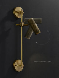 Applique murale vintage en cuivre | Marco Lucetti