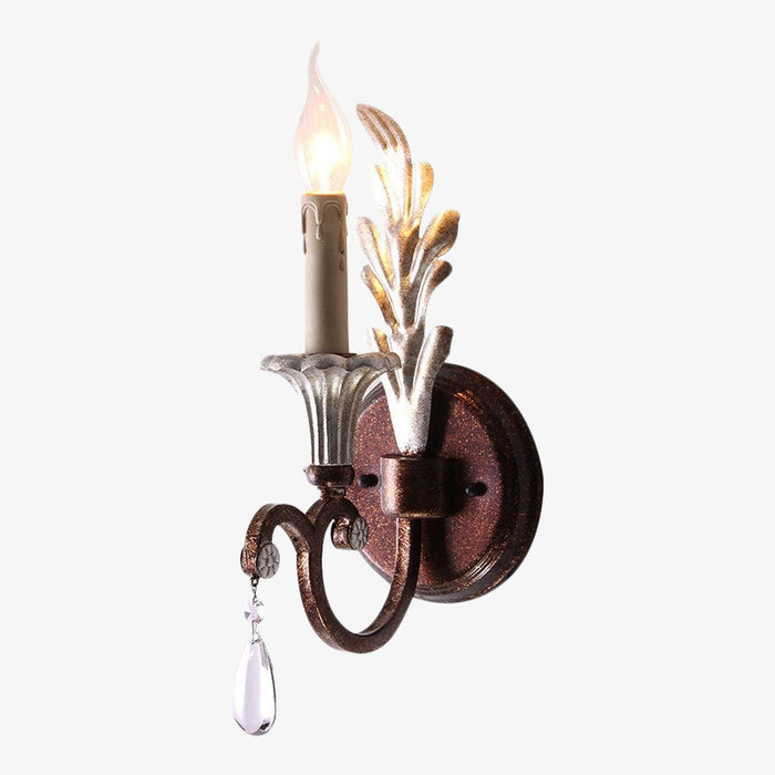 Applique murale vintage "Candlelight" Antesse