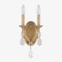 Applique murale vintage en cristal Lopiane Candle