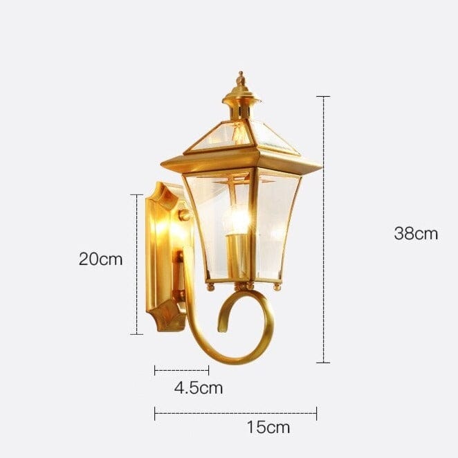 Applique murale vintage en métal Childeric & Co. | Marco Lucetti