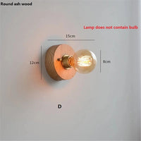 Applique Murale Vintage en Noyer Edison avec Interrupteur à Tirette - Édition Limitée | Marco Lucetti D