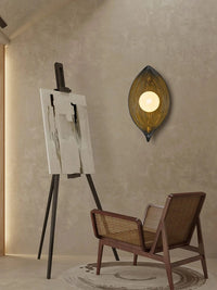 Applique murale Vintage en résine feuillage | Marco Lucetti