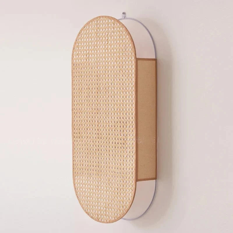 Applique murale vintage en rotin tissé main - Nouvelle collection Wabi Sabi | Marco Lucetti