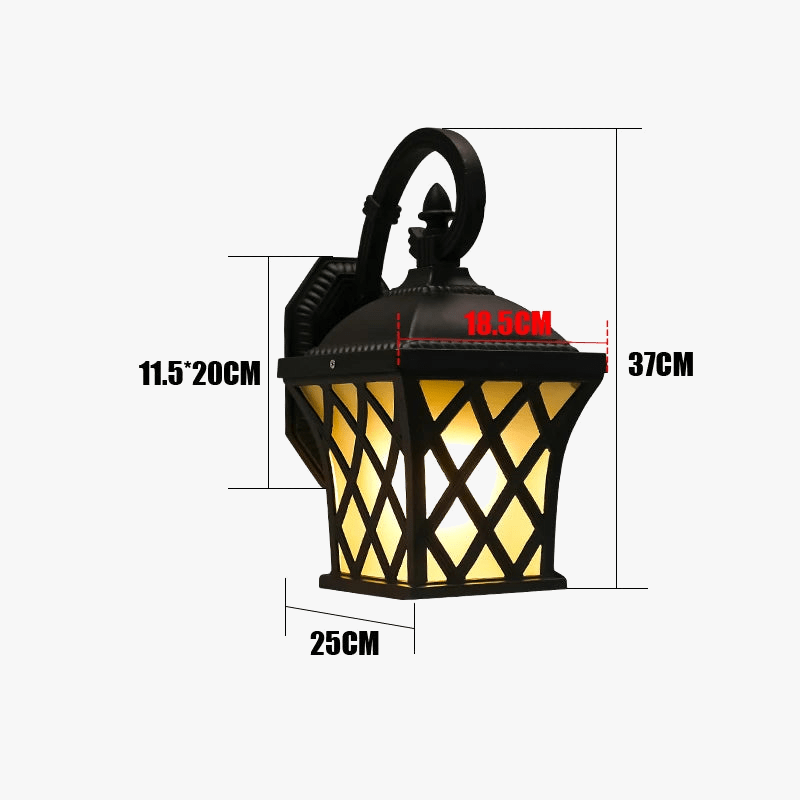 Applique murale Vintage Europe™ - Extérieur Étanche & Rustique | Marco Lucetti