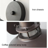 Applique murale vintage industrielle américaine - Étanche pour extérieur et intérieur | Marco Lucetti