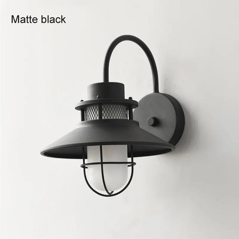 Applique murale vintage industrielle américaine - Étanche pour extérieur et intérieur | Marco Lucetti