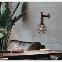 Applique murale Vintage industrielle en fer vintage