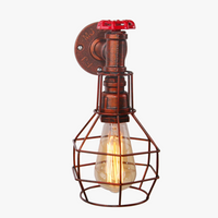 Applique murale Vintage industrielle en fer vintage
