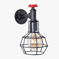 Applique murale Vintage industrielle en fer vintage | Marco Lucetti