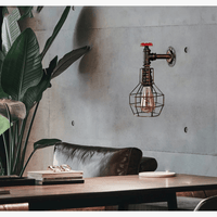 Applique murale Vintage industrielle en fer vintage | Marco Lucetti