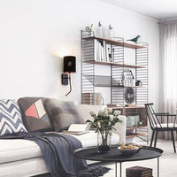 Applique murale vintage LED avec abat-jour et liseuse | Marco Lucetti