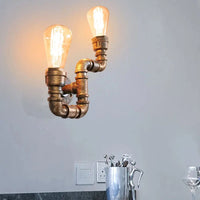 Applique murale vintage loft 2 lumières - Collections Urbaines | Marco Lucetti Rouiller