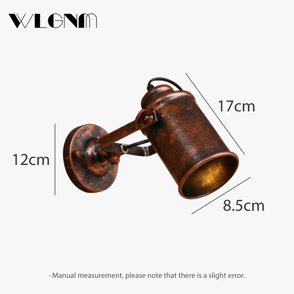 Applique murale vintage rétro. | Marco Lucetti