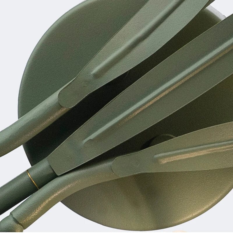 Applique murale vintage vert à LED | Marco Lucetti