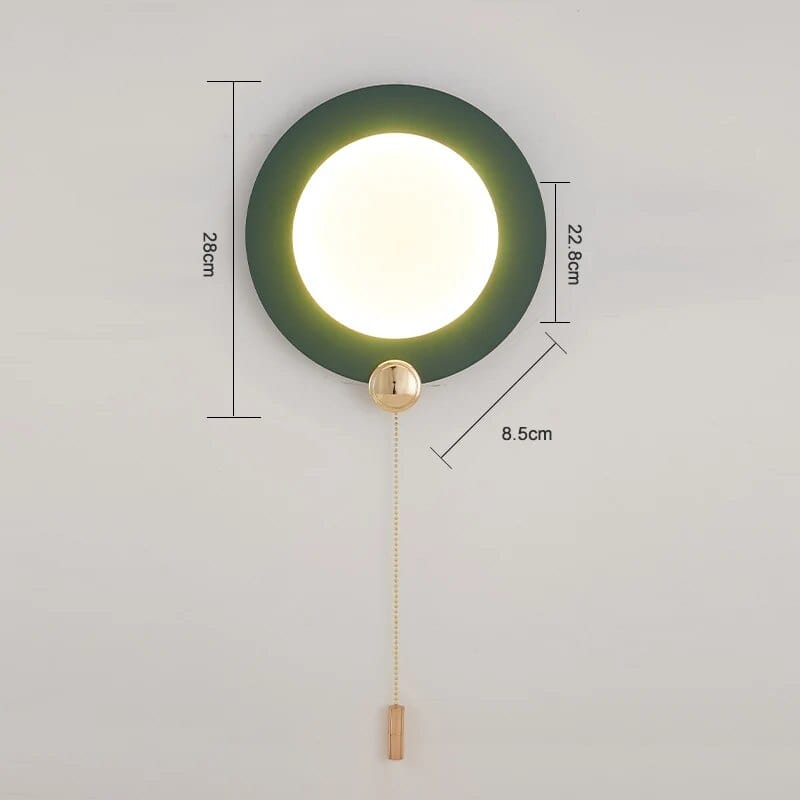 Applique Nordik avec Interrupteur | Marco Lucetti Vert / 3 couleurs