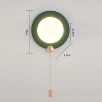 Applique Nordik avec Interrupteur | Marco Lucetti Vert / 3 couleurs