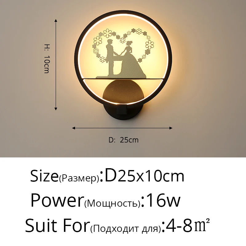 Applique nordique LED ronde : le mariage parfait pour petits et grands