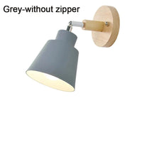 Applique Nordique Rotative avec Interrupteur Prise UE/US Macaron Classic | Marco Lucetti Gris / 6-10W / NOUS