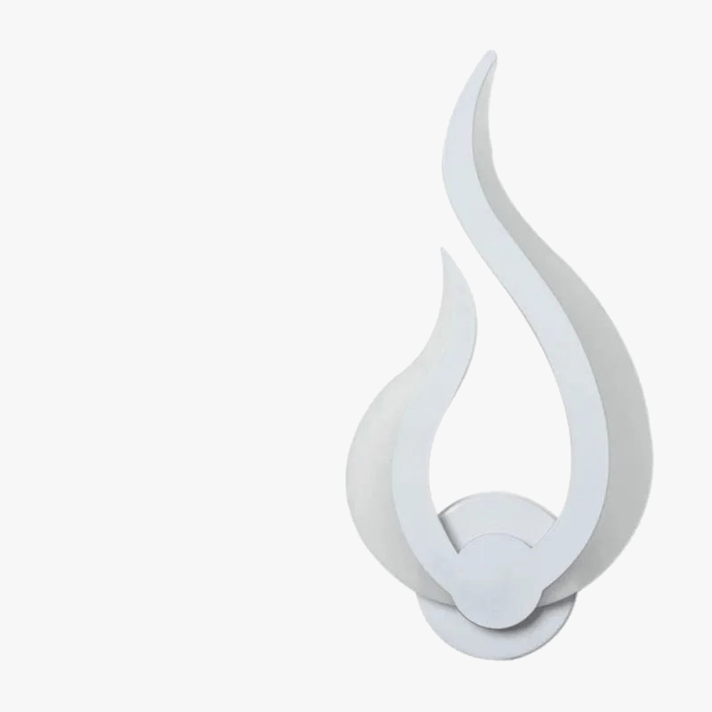 Applique ovale moderne en LED et acrylique | Marco Lucetti