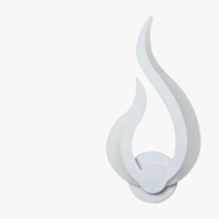 Applique ovale moderne en LED et acrylique | Marco Lucetti