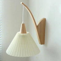 Applique plissée en bois massif - Collection Élégance Naturelle | Marco Lucetti