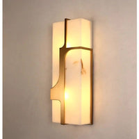 Applique rectangulaire Luxe en marbre artificiel LED | Marco Lucetti