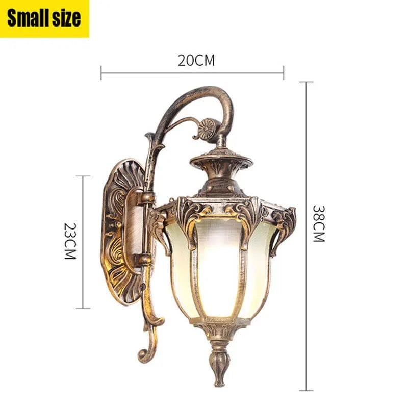 Applique Rétro Extérieur Waterproof - Lampe de Balcon Déco Allee Jardin LED | Marco Lucetti