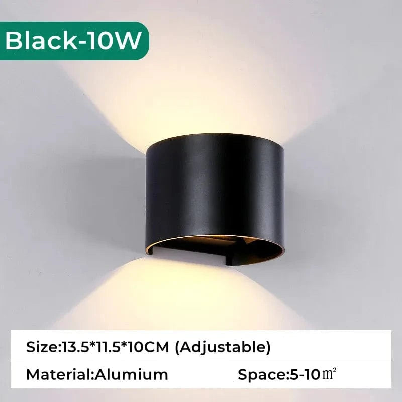 Applique RGB Tuya Smart LED étanche avec capteur de mouvement | Marco Lucetti Capteur de mouvement / BR 10W / Blanc froid 6000K