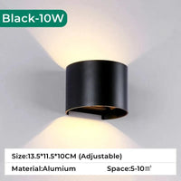 Applique RGB Tuya Smart LED étanche avec capteur de mouvement | Marco Lucetti Capteur de mouvement / BR 10W / Blanc froid 6000K