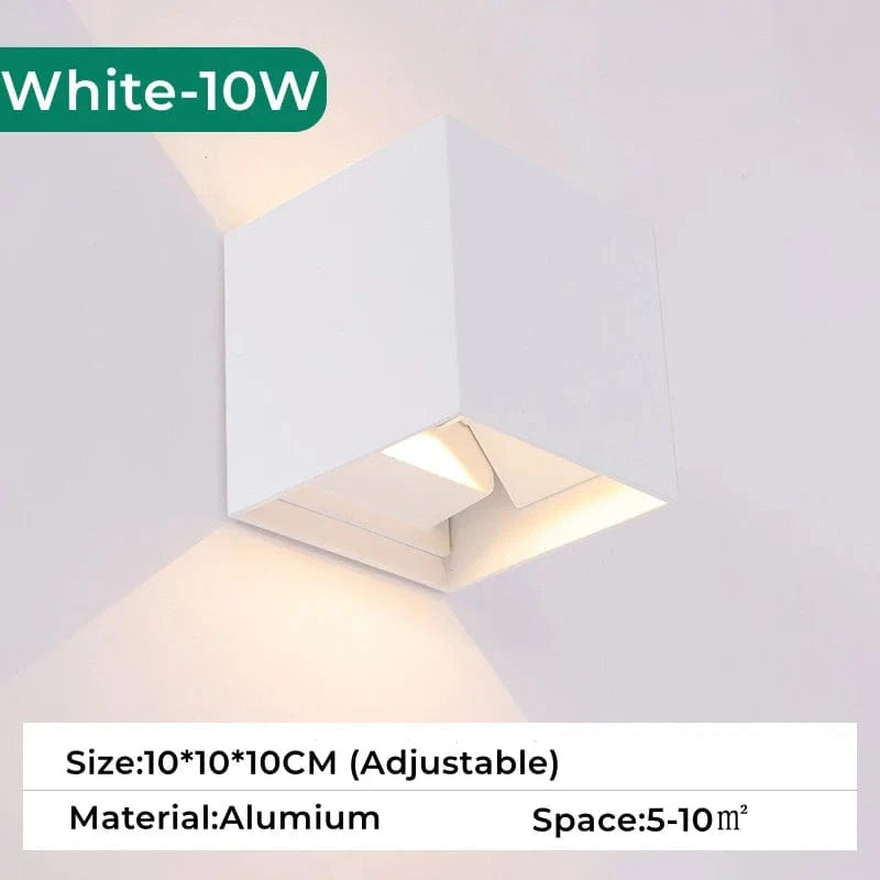 Applique RGB Tuya Smart LED étanche avec capteur de mouvement | Marco Lucetti Capteur de mouvement / WS10W / Blanc froid 6000K