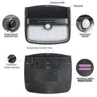 Applique Solaire 48 LEDs avec Capteur | Marco Lucetti