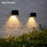 Applique solaire extérieure lumineuse pour jardin, terrasse et couloir - Squa | Marco Lucetti