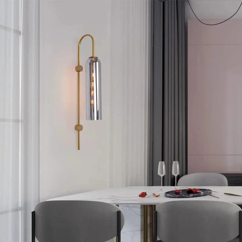 Applique verre fumé multicolore | Marco Lucetti