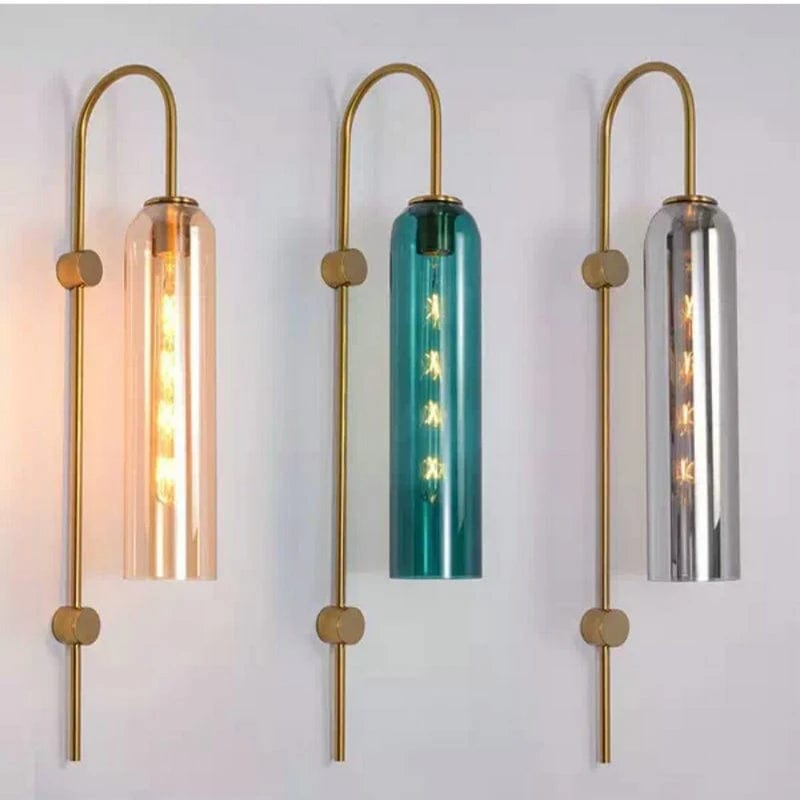 Applique verre fumé multicolore | Marco Lucetti