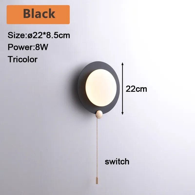 Appliques LED d'intérieur CreativeSwitch | Marco Lucetti Noir