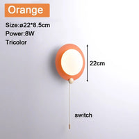 Appliques LED d'intérieur CreativeSwitch | Marco Lucetti Orange