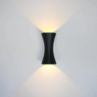 Appliques murales d'extérieur étanches à LED pour une ambiance lumineuse moderne | Marco Lucetti Noir / 4000K