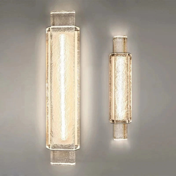 Appliques murales de luxe moderne en bulle LED couleur or cristal pour chambre | Marco Lucetti