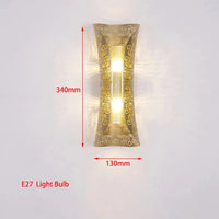 Appliques murales design en acier inoxydable pour intérieur | Marco Lucetti A style / Blanc chaud (2700-3500K)