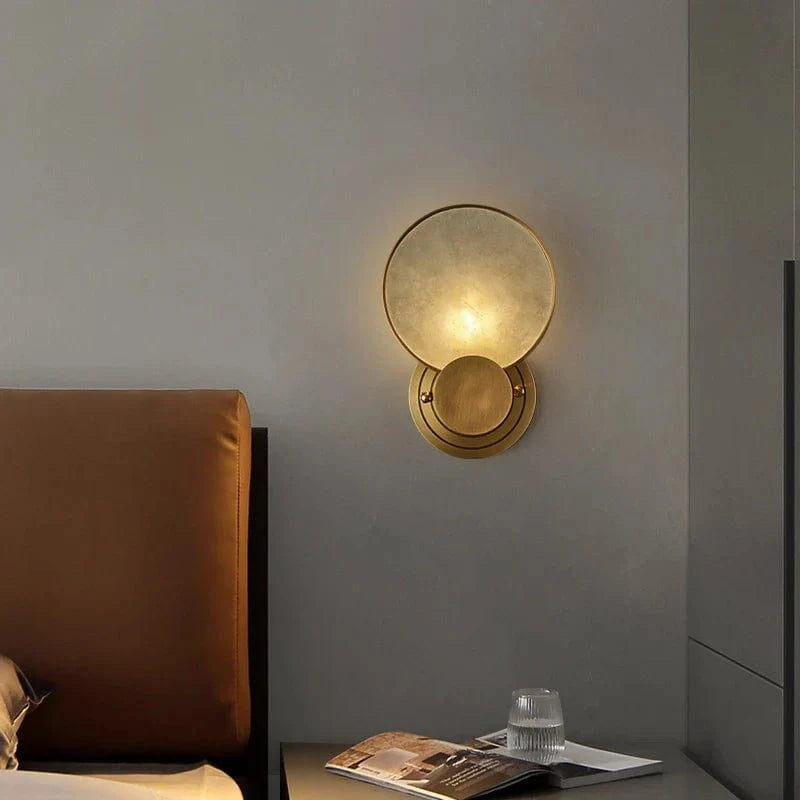 Appliques murales élégantes en marbre circulaire | Marco Lucetti