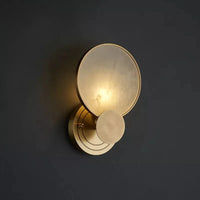 Appliques murales élégantes en marbre circulaire | Marco Lucetti